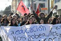Marcha por La educación en Punta Arenas - septiembre