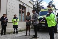 ENTREGA AMBULANCIA SAMU.HO 1