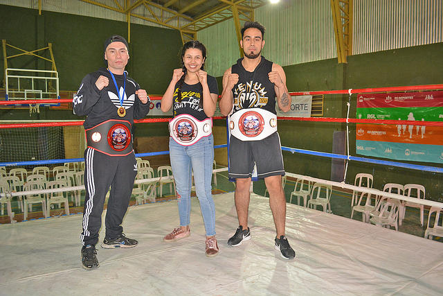 Miguel Pacheco, Wendy Duque y Pablo Vera