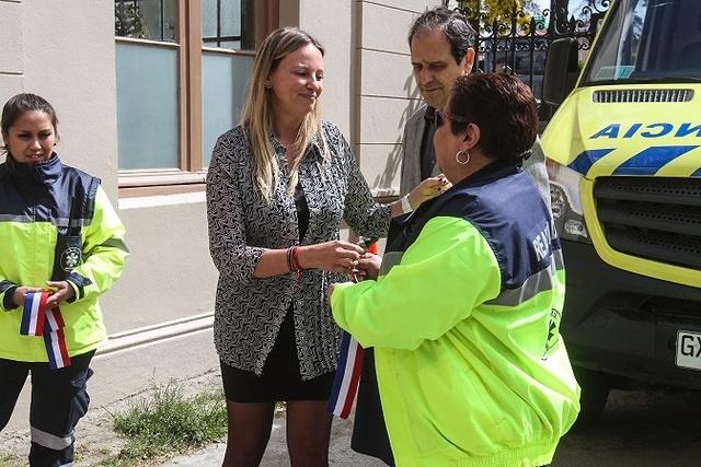 ENTREGA AMBULANCIA SAMU.HO 2