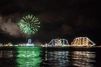 fuegos artificiales regata