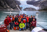 Glaciar Perry. Pilotos en Tierra del Fuego 1.AdelB