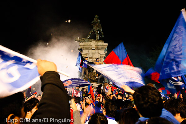 Magallanicos celebraron el triunfo azul