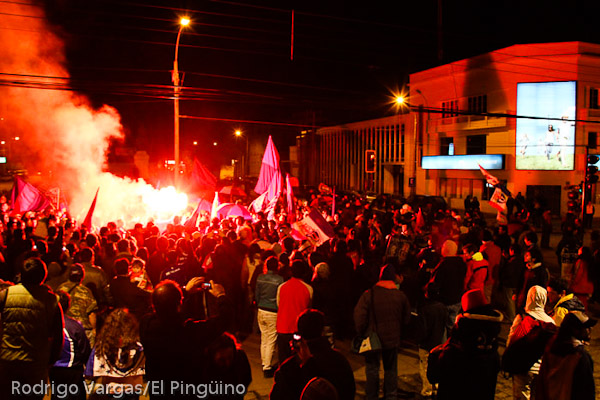 Magallanicos celebraron el triunfo azul