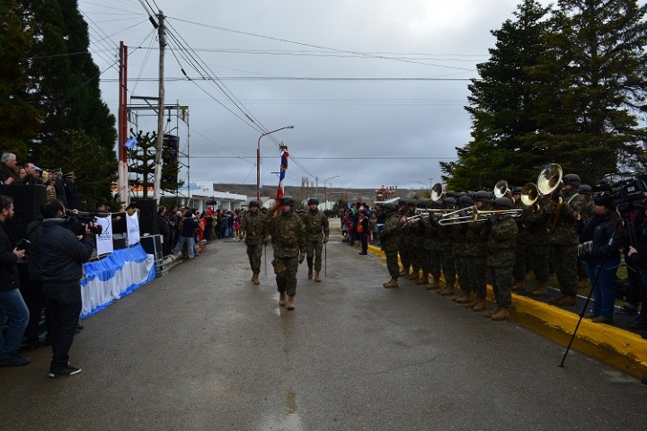 La 4ª Brigada Acorazada “Chorrillos” participó del aniversario de la