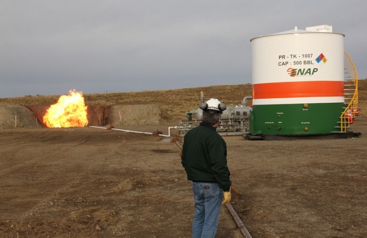 Exitosa perforación de nuevo pozo de gas de ENAP en Tierra del Fuego